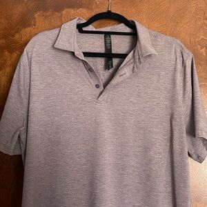 NWT Lululemon light purple (HGHP) evolution polo XL